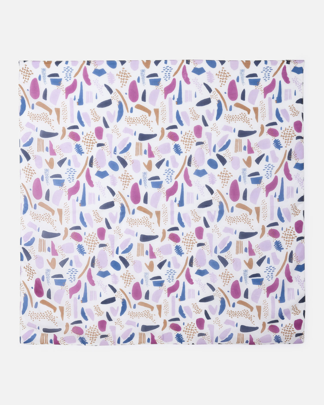 Foulard pure soie esprit tachiste