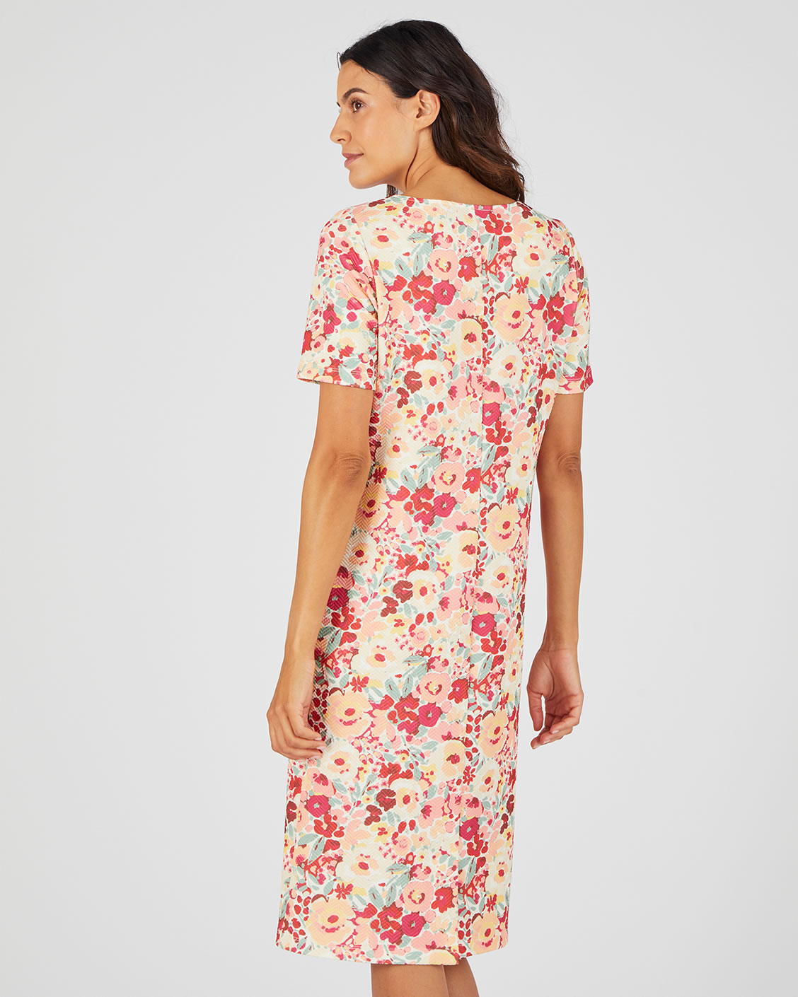 Robe maille gaufrée