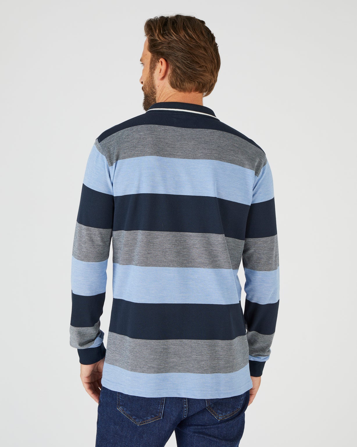 Polo maille piquée coton mélangé