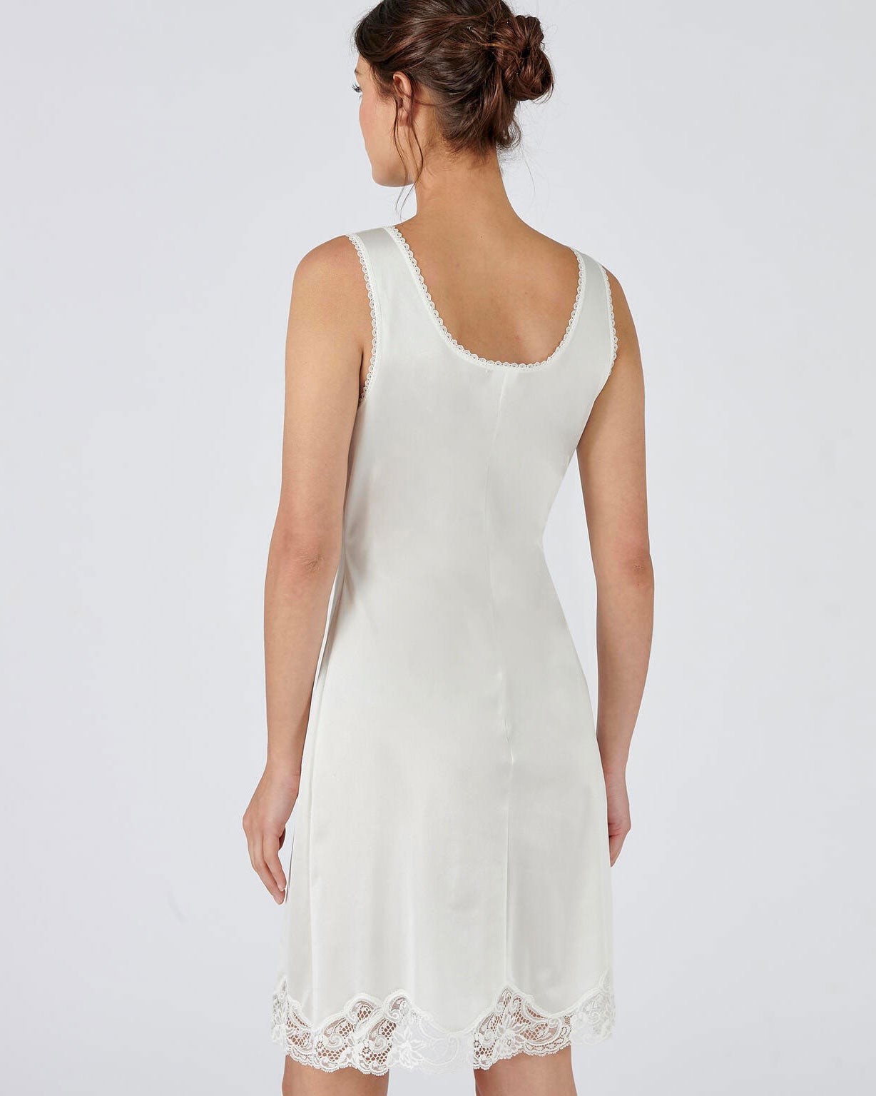 Nuisette Vintage Sans Marque – Rose – Taille 46/48 – Polyamide – Femme