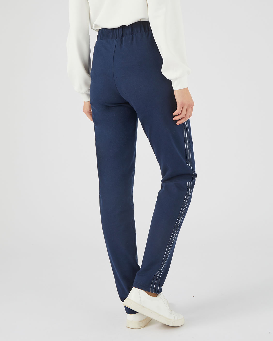 Pantalon de jogging maille bouclette