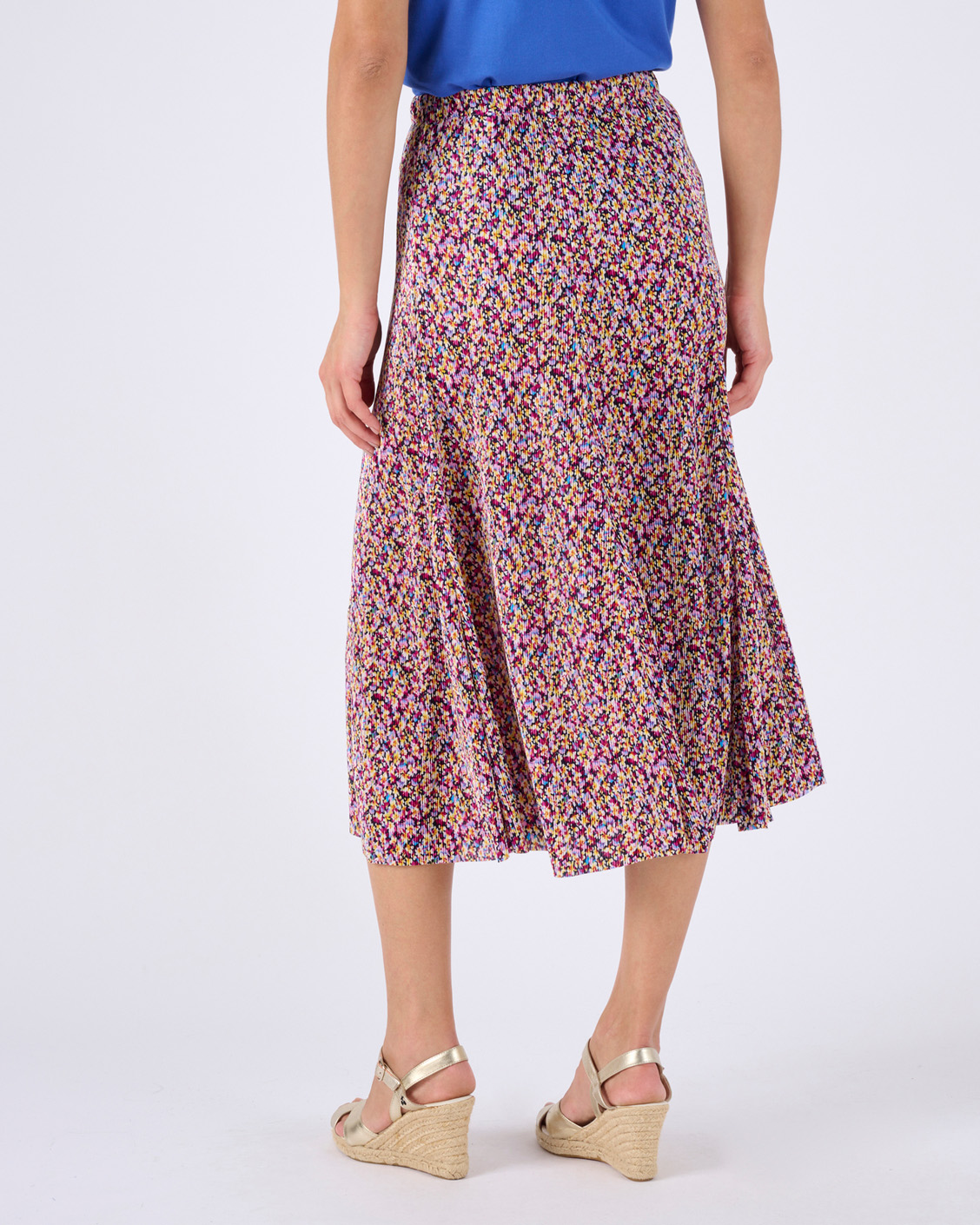 Jupe plissé permanent enfilable