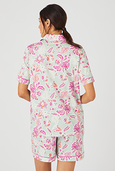 Pyjashort boutonné