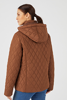 Parka courte matelassée