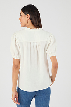 Blouse gaze de coton