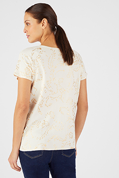 Pull impression brillante