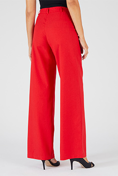 Pantalon mélange lin et coton