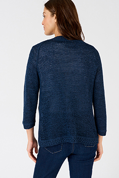 Gilet-boléro maille ruban