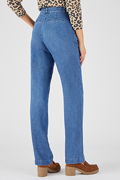Pantalon mélange fibres Lyocell Tencel™