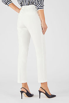 Pantalon 7/8ème satin de coton