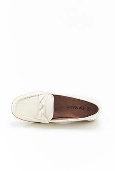 Mocassins Amortyl dessus cuir grainé