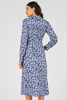 Robe boutonnée maille chaude