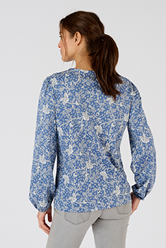T-shirt pur coton imprimé cachemire