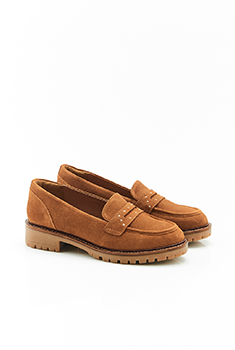 Mocassins Amortyl détails cloutés