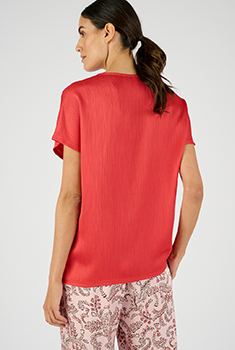 Blouse plissé permanent
