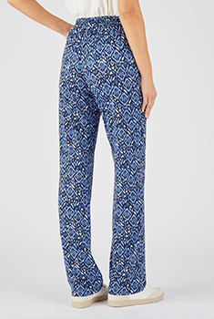 Pantalon maille crêpe