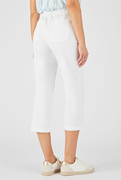 Pantacourt coton stretch