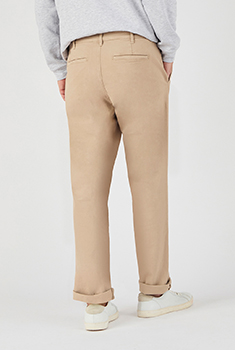 Pantalon chino coton stretch