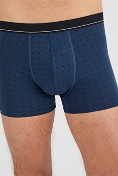 Lot de 3 boxers fermés coton biologique majoritaire