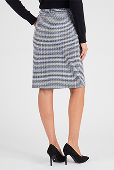 Jupe maille milano jacquard