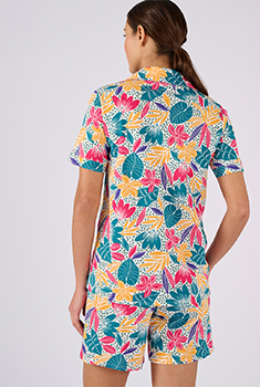 Pyjashort en maille jersey pur coton