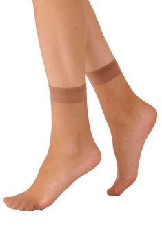 Lot de 6 paires de socquettes en voile 15D