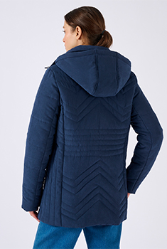 Parka matelassage fantaisie