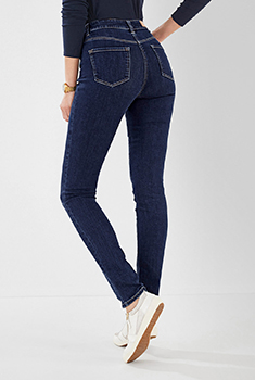 Jean slim taille haute Perfect Fit by Damart
