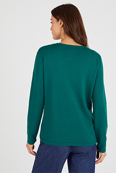 Pull maille fine à clous