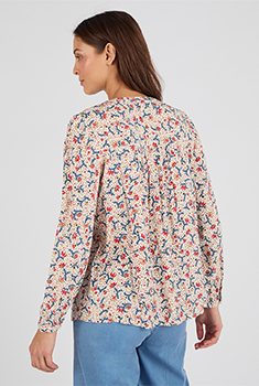Chemisier imprimé pure viscose