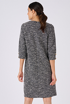 Robe en tweed