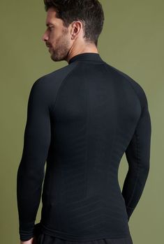 T-shirt col zippé Energy Thermolactyl 5 homme