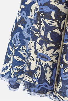 Foulard imprimé graphique