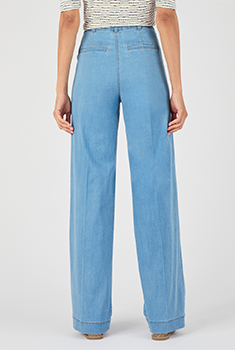 Pantalon denim large Climatyl