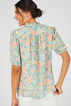 Chemisier jacquard reliéfé Climatyl