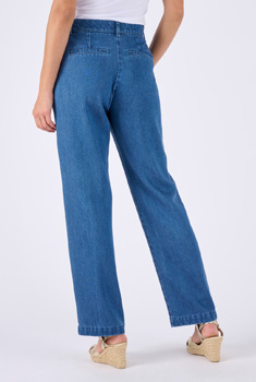 Pantalon mélange fibres Lyocell Tencel™