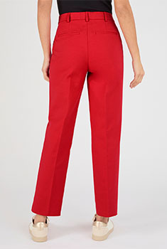 Pantalon 7/8ème satin de coton