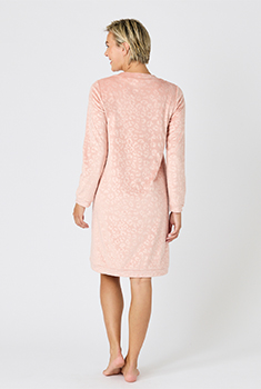 Chemise de nuit Thermolactyl en velours embossé