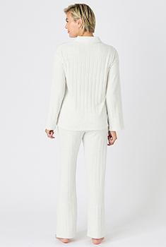 Pyjama Thermolactyl en maille côtelée