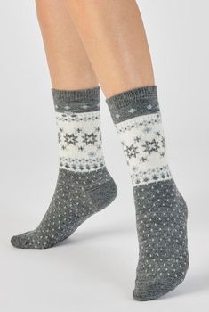 Lot de 2 paires de chaussettes maille laineuse Thermolactyl