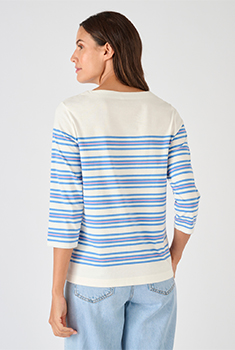 T-shirt marinière pur coton