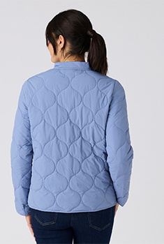 Veste gaufrée matelassée