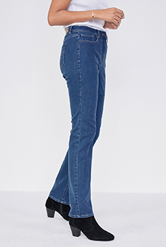 Jean coupe droite, Perfect Fit by Damart