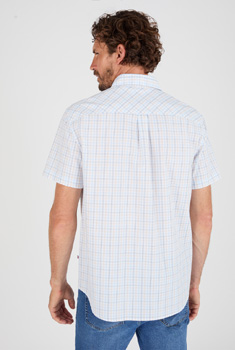 Chemisette à petits carreaux