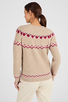 Pull jacquard Thermolactyl.