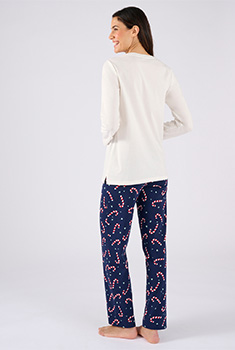 Pyjama de Noël en maille jersey pur coton