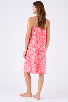 Chemise de nuit à bretelles