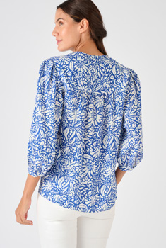 Blouse imprimée manches 3/4 Climatyl
