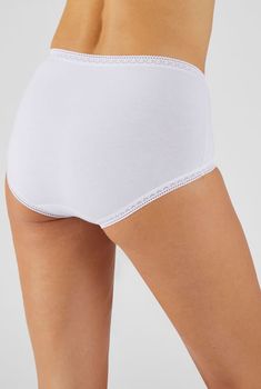 Lot de 2 culottes coton stretch - MIDI
