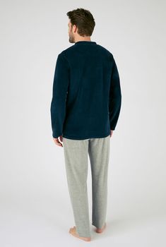 Pyjama velours coton mélangé